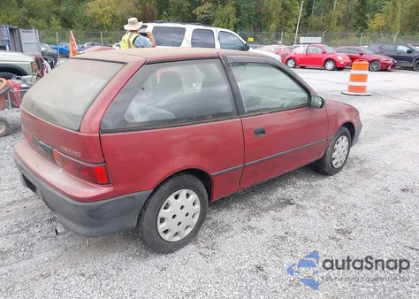 1994 Geo Metro from USA, damaged, VIN 2C1MR2467R6792389